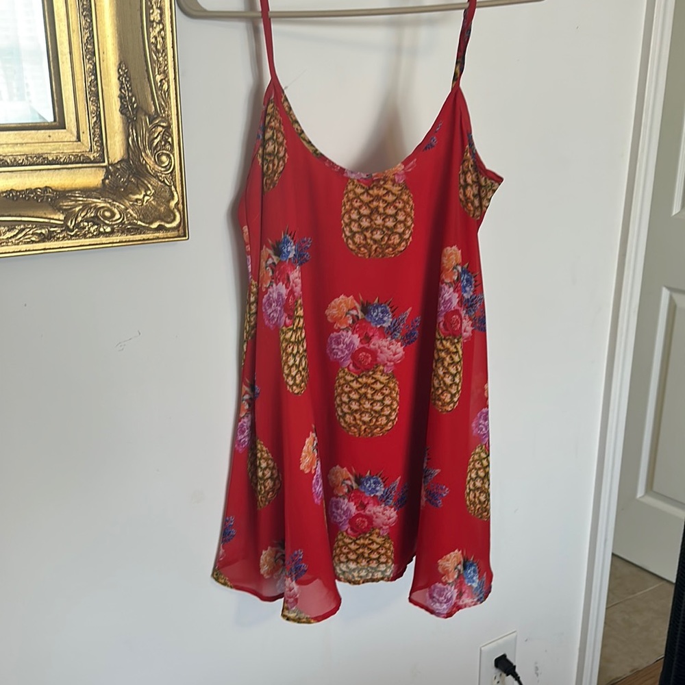 Show me your mumu pineapple mini dress